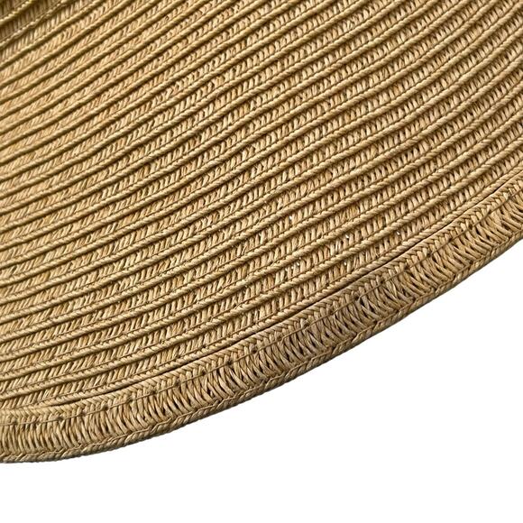San Diego Hat Co. Paper Straw Sun Visor Hat One Size Wide Brim Adjustable - Picture 5 of 10